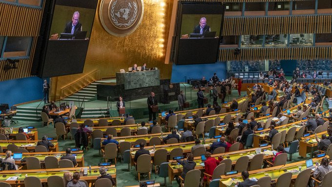 GSUN: Usvojena rezolucija kojom se osuđuje ruska aneksija Ukrajine