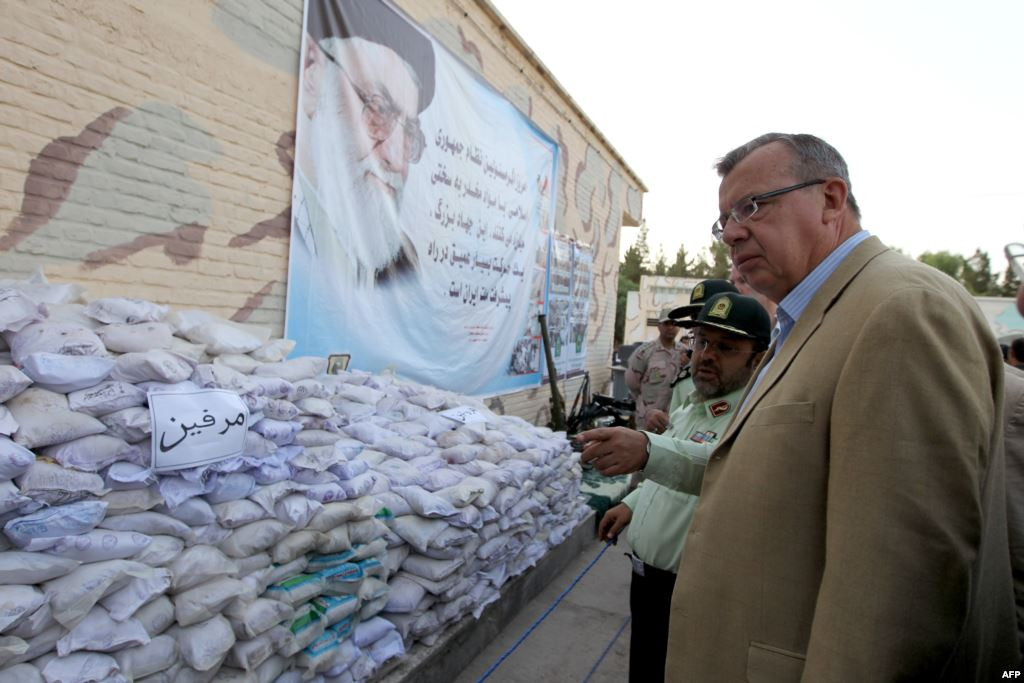 U Iranu zaplijenjene 1,3 tone droge