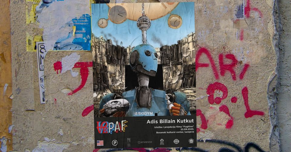 PAF 2023: Projekcija filma i otvaranje izložbe "Fugative", autora Adisa Billaina Kutkuta