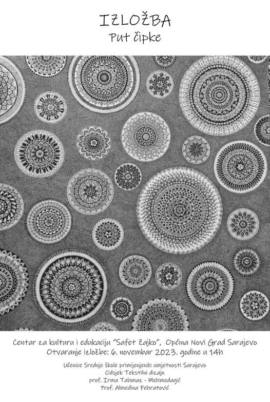 U Sarajevu 6. novembra izložba "Put čipke"