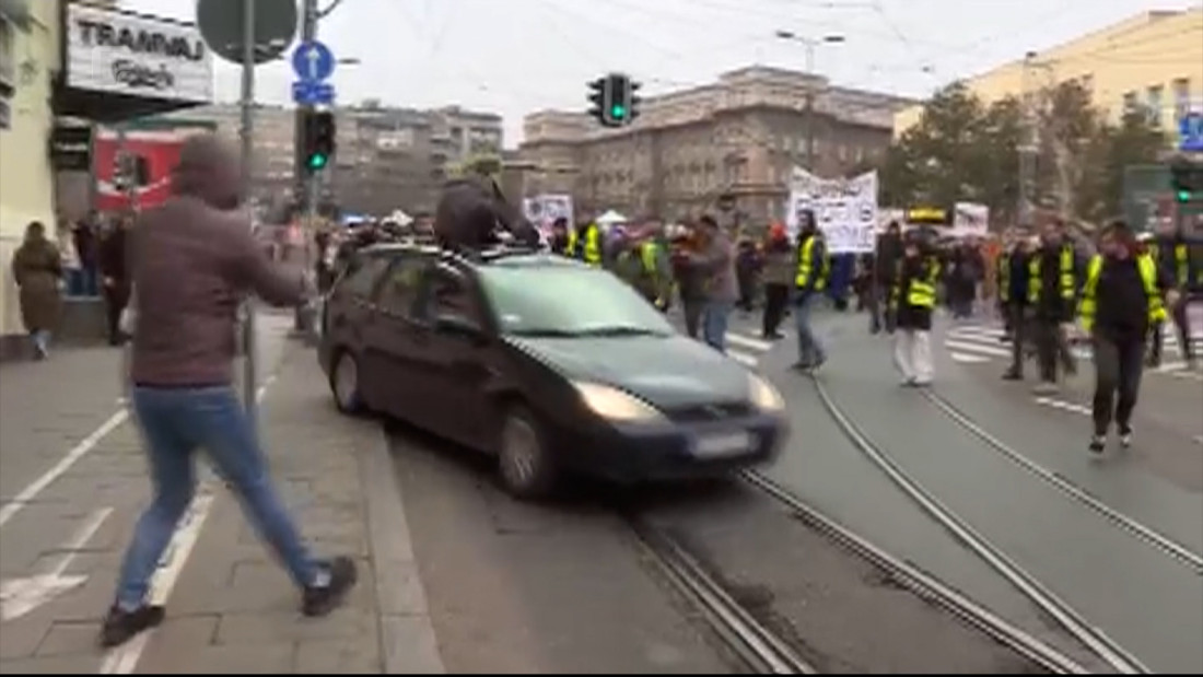 Uhapšen vozač koji se autom zaletio u grupu studenata u Beogradu