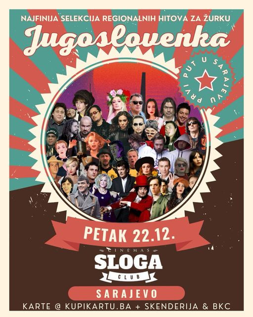 Cinemas Sloga Sarajevo: Žurka "Jugoslovenka"