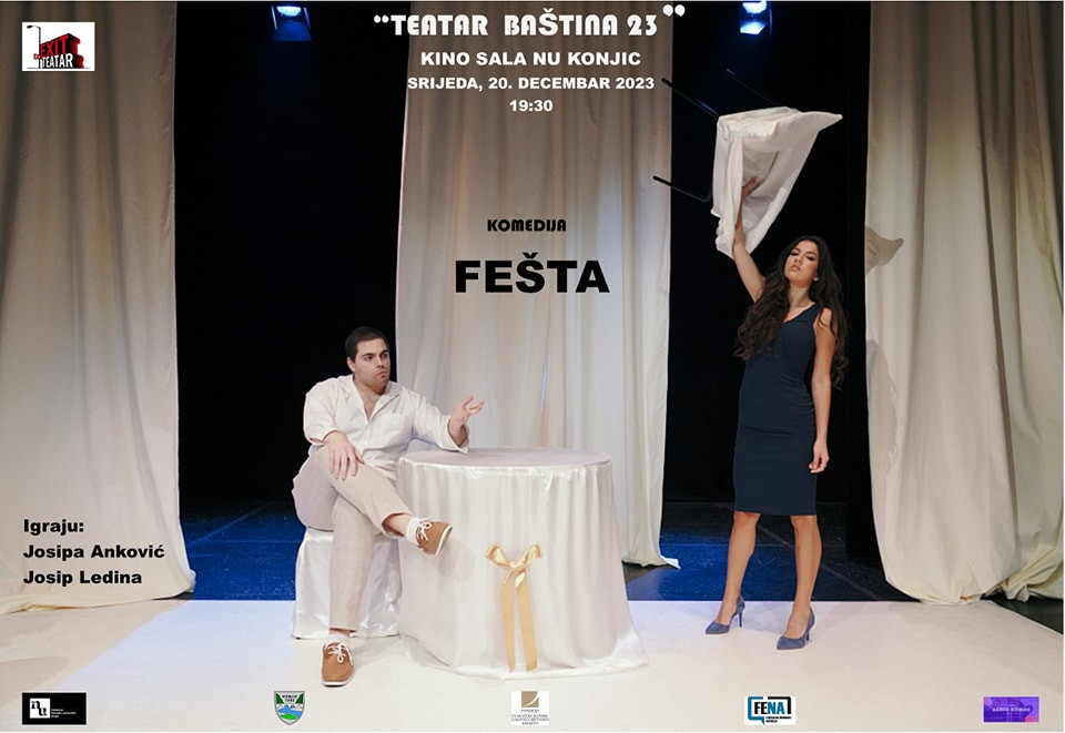 U Konjicu predstava "Fešta" Teatra Exit iz Zagreba