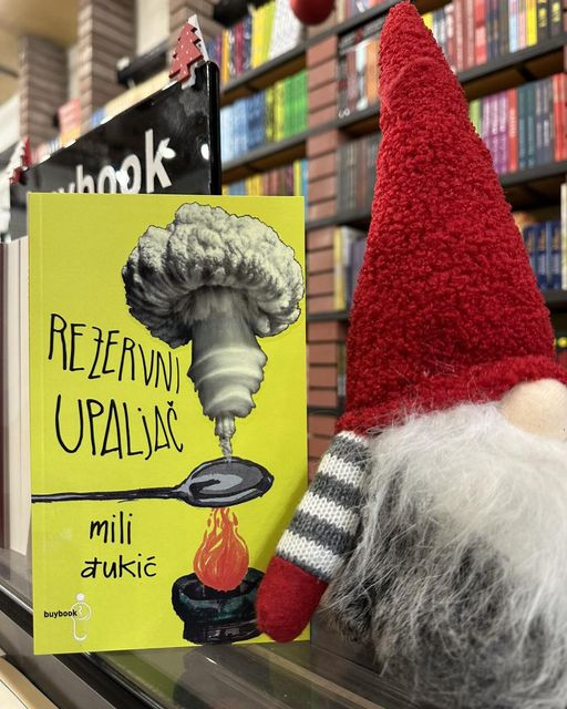 IK Buybook: Knjiga poezije "Rezervni upaljač", autora Milija Đukića