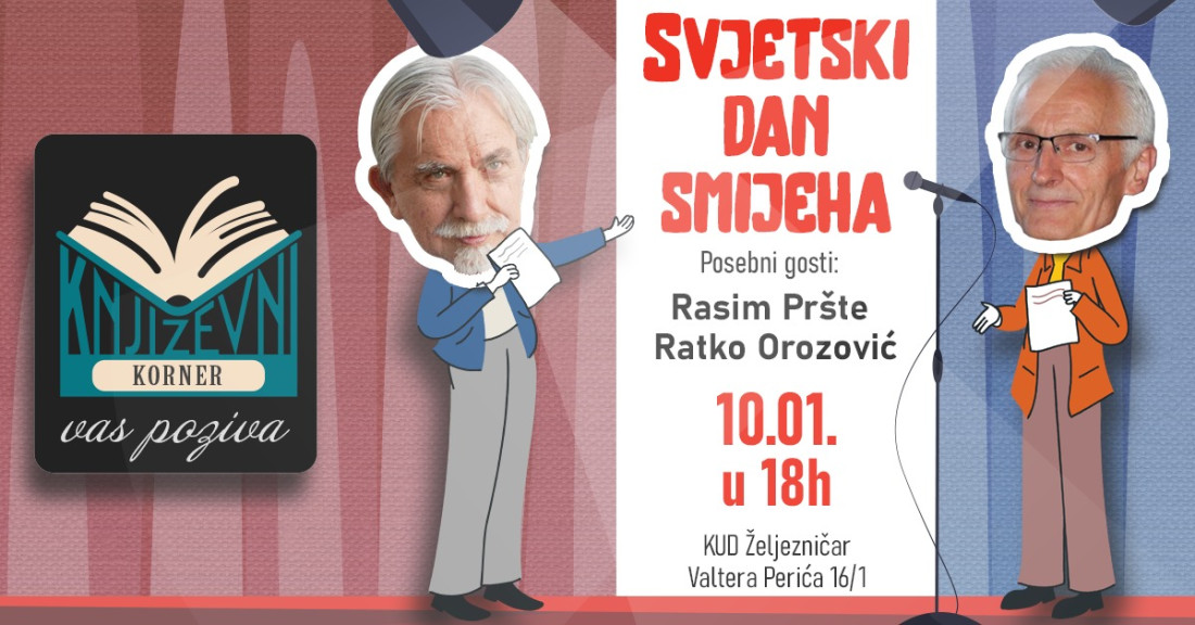 "Književni korner" u znaku Svjetskog dana smijeha