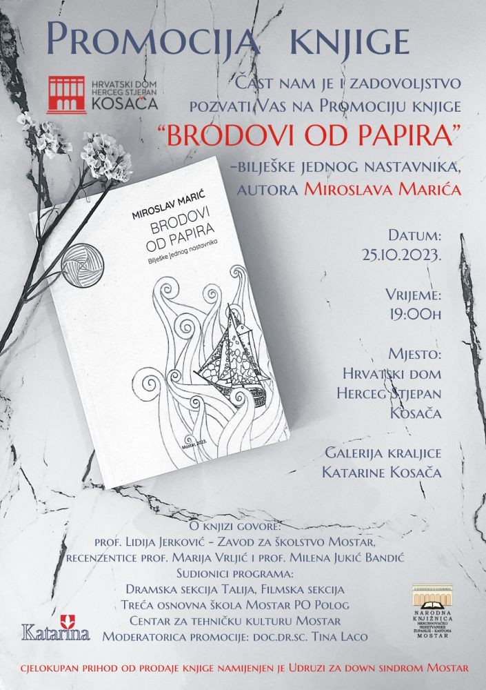 Promocija knjige „Brodovi od papira“