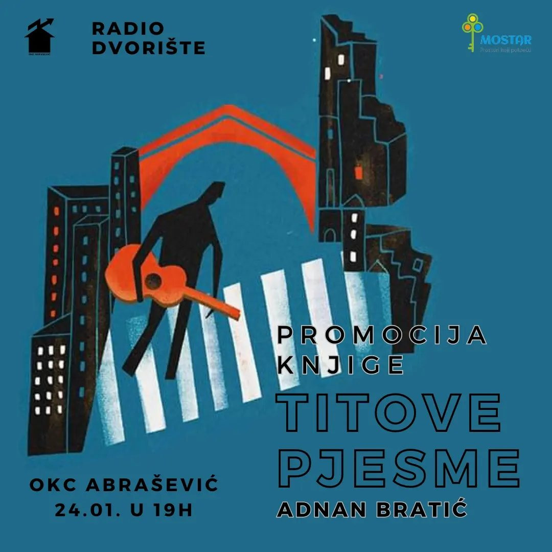 OKC Abrašević: U srijedu promocija knjige "Titove pjesme"