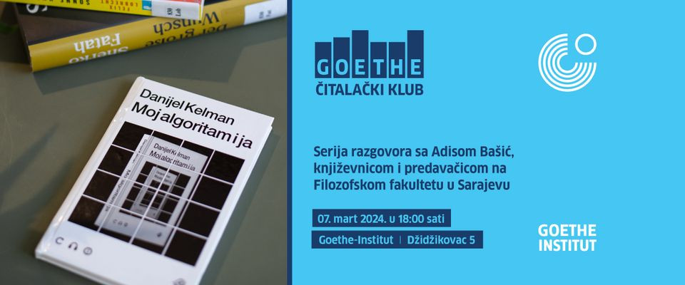 7. marta novi susret čitalačkog kluba „Goethe“