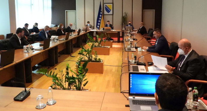 Vijeće ministara BiH danas nije usvojilo nijednu odluku