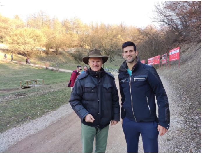 Novak Đoković ponovo u Visokom u društvu Semira Osmanagića