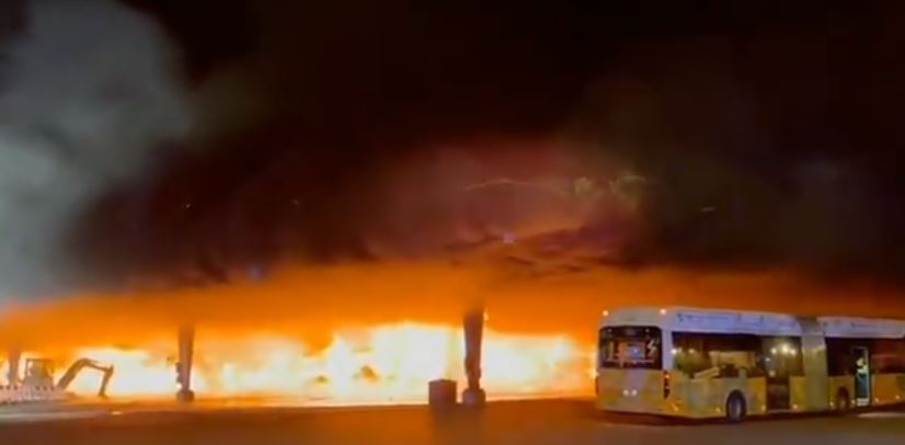 Masivni požar izbio na autobusnom skladištu u Stuttgartu