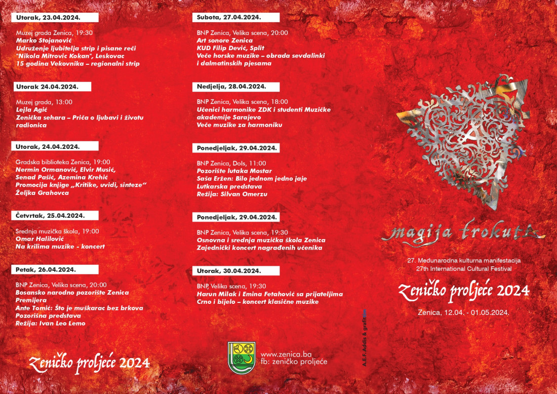 27. Međunarodna kulturna manifestacija "Zeničko proljeće"