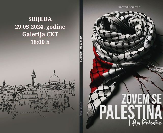 Sutra u Cazinu promocija knjige „Zovem se Palestina“