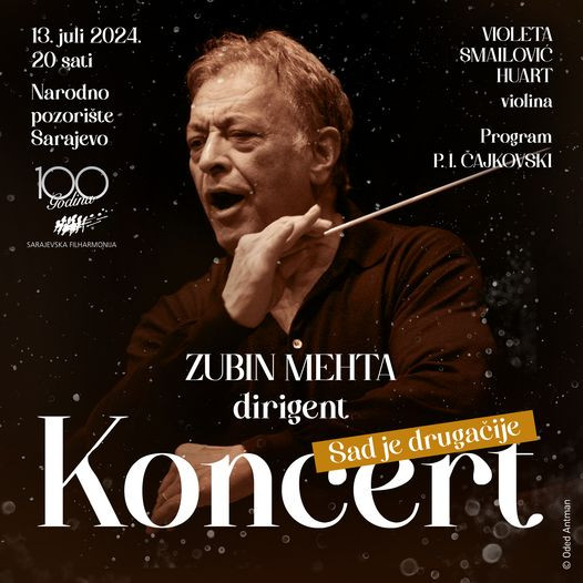 13. jula spektakl u Sarajevu: Gala koncert pod motom "Sad je drugačije"