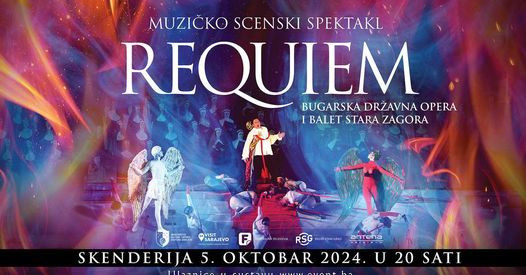 5. oktobra u Sarajevu muzičko- scenski spektakl Reguiem