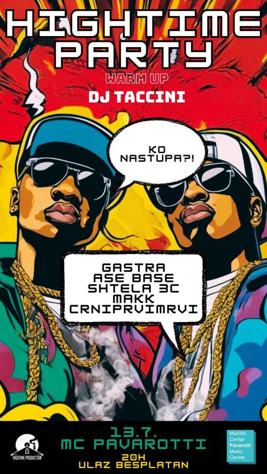 Mostar: Večer hip-hop live muzike