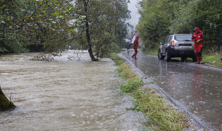 Poplave u Hrvatskoj, najkritičnije na području grada Ozlja