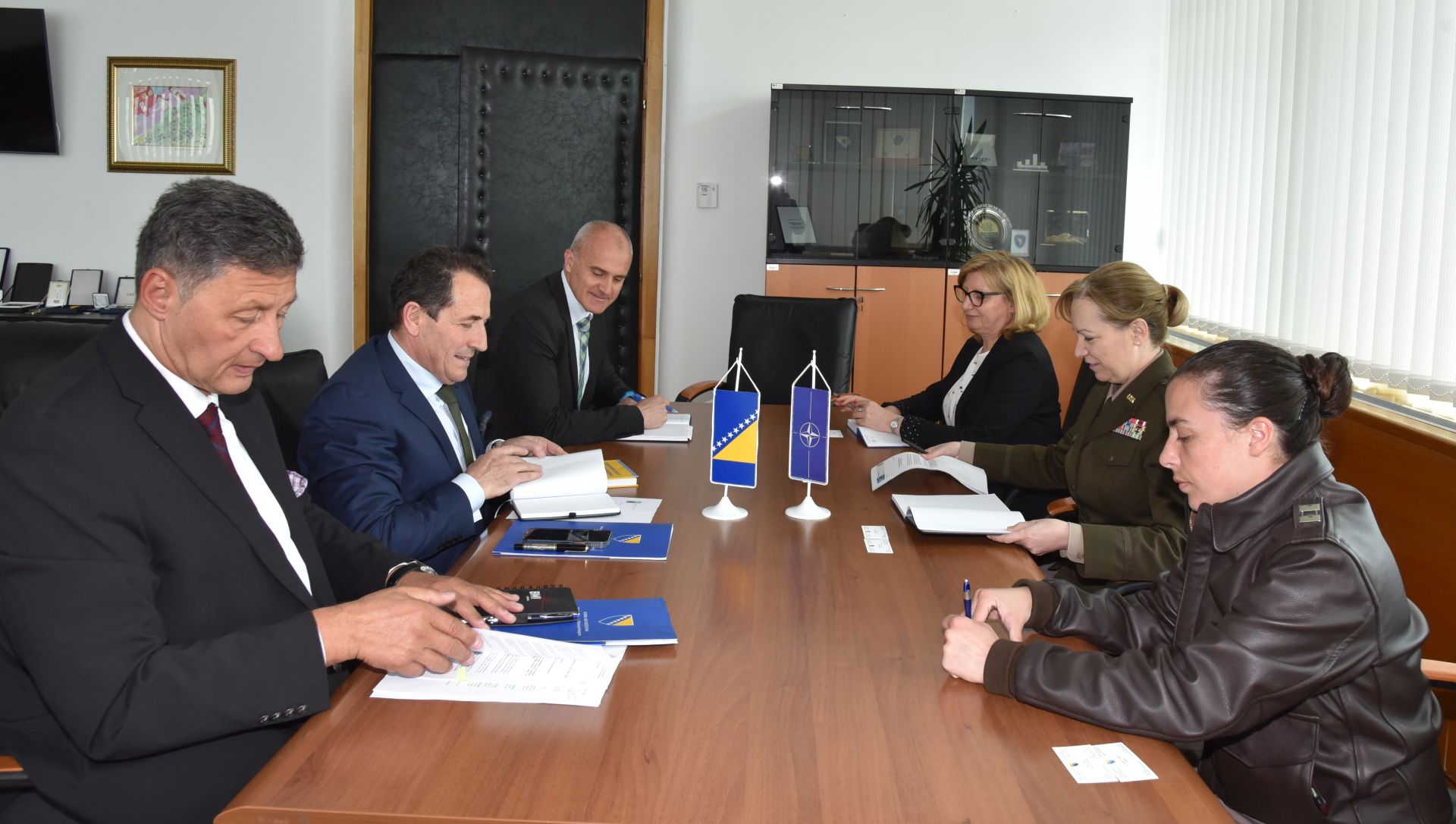 Cikotić i McGaha razgovarali o sigurnosnoj situaciji u BiH