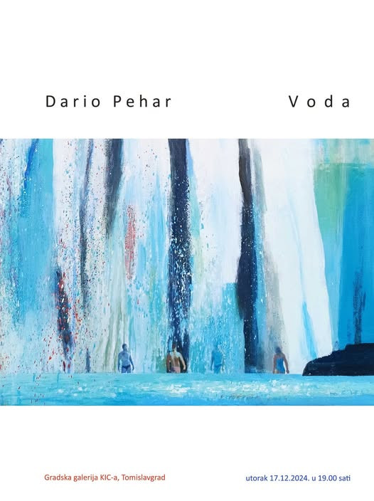 KIC Tomislavgrad: Sutra izložba Darija Pehara "Voda"