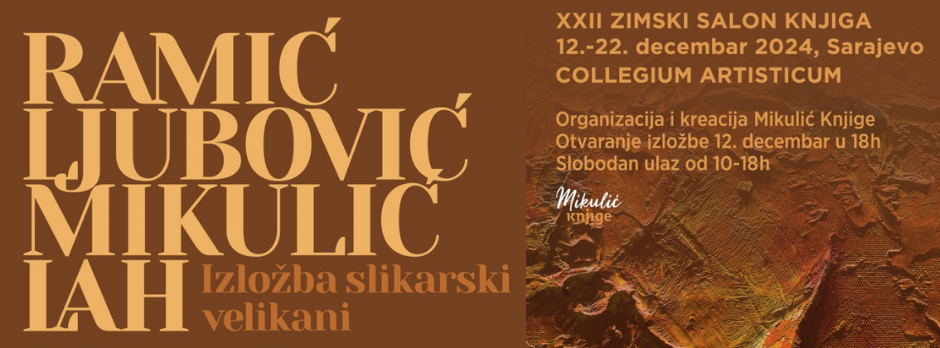 Sarajevo: Izložbom bh. slikarskih velikana večeras počinje "Zimski salon knjige"