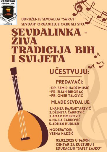U pripremi okrugli sto 'Sevdalinka - živa tradicija Bosne i Hercegovine i svijeta'