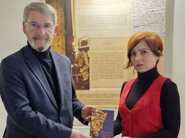 Roman "Ljetopis o kralju Tvrtku" na poklon Muzeju književnosti i pozorišne umjetnosti BiH