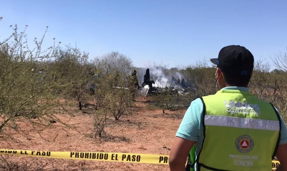 Šest osoba poginulo u padu malog aviona u Meksiku