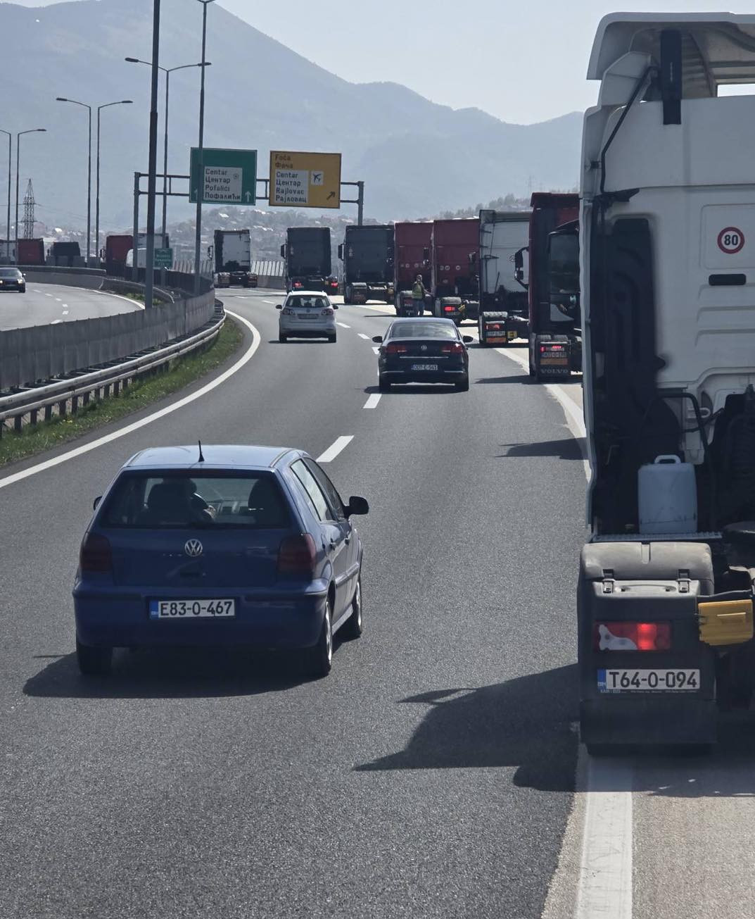Nezadovoljni vozači kamiona iz cijele BiH stigli u Sarajevo