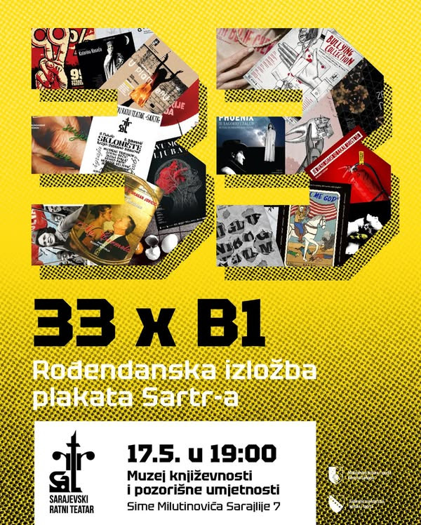 SARTR: U subotu rođendanska izložba plakata