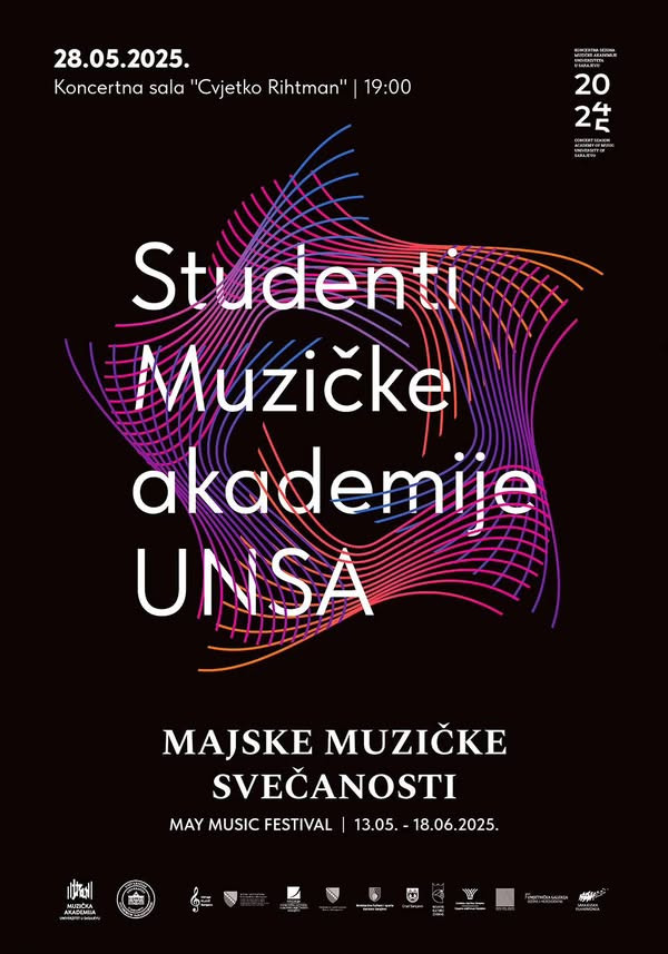 Muzička akademija UNSA: Zajednički koncert studenata različitih instrumentalnih odsjeka