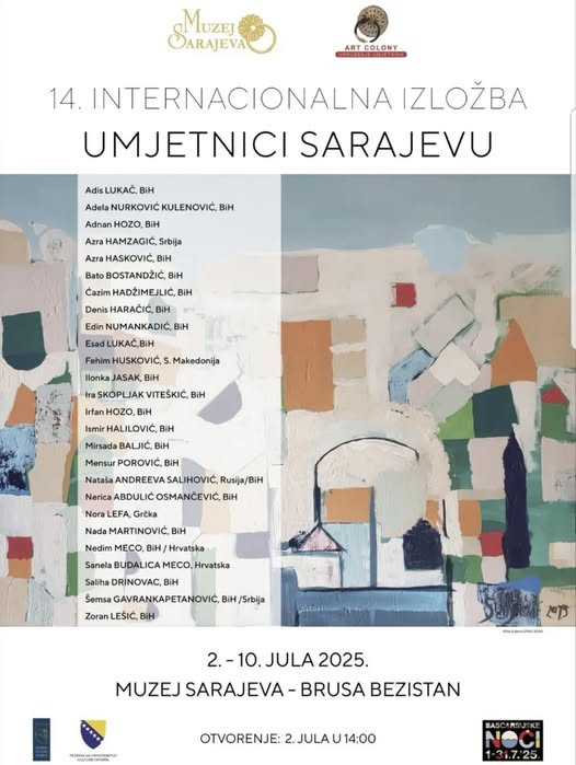 Festival "Baščaršijske noći"- Izložba „Umjetnici Sarajevu“