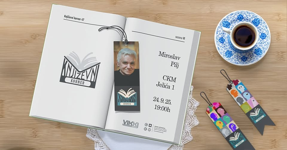 47. Književni korner: Gost Miroslav Pilj