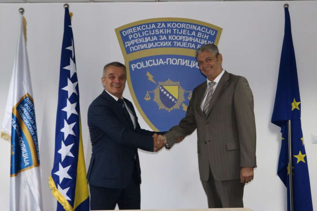 Direktori DKTP-a i AFIV-a razgovarali o sporazumu koji će omogućiti pristup bazama INTERPOL-a