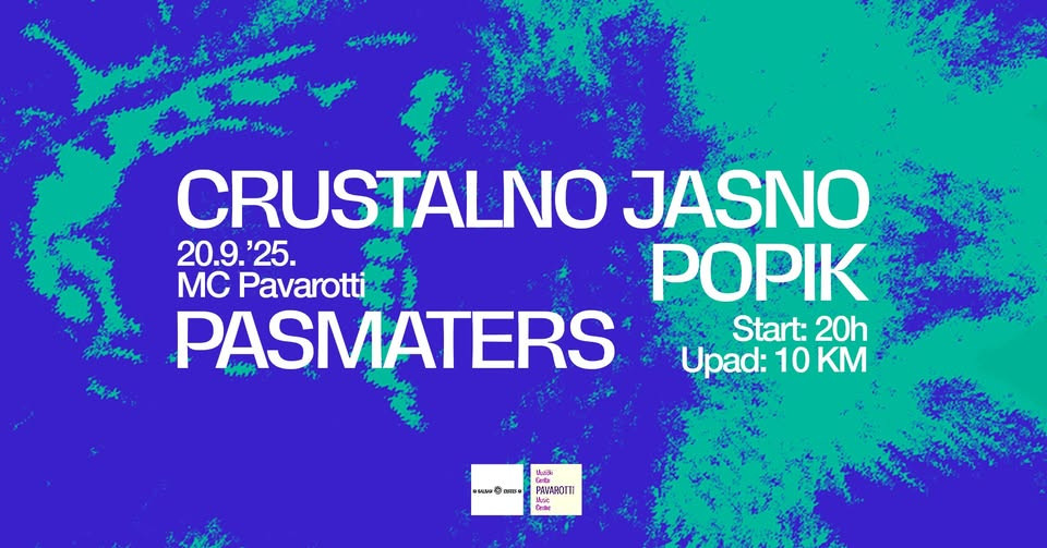 U Muzičkom centru Pavarotti koncert bendova "Pasmaters" i "Popika"