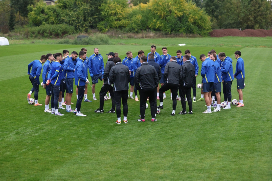 Nastavak priprema za utakmicu protiv Kipra i 'trening svih treninga'