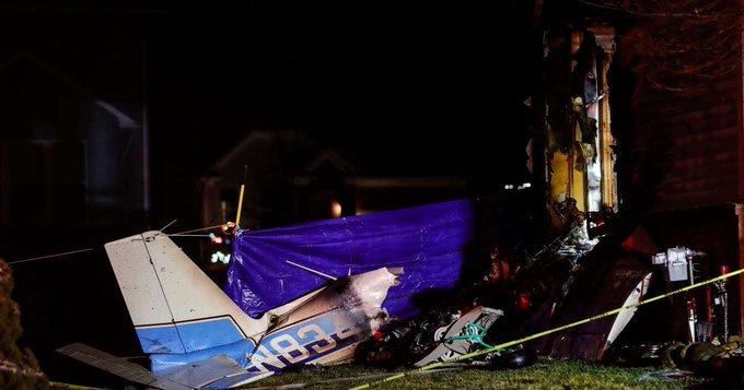 SAD: U padu malog aviona na kuću poginule tri osobe
