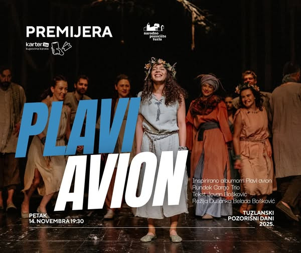 Premijerom mjuzikla „Plavi avion" u petak počinju Tuzlanski pozorišni dani 2025.