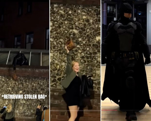 Nije Gotham, nego Norwich: Muškarac u kostimu Batmana pomogao pronaći ukradenu torbu