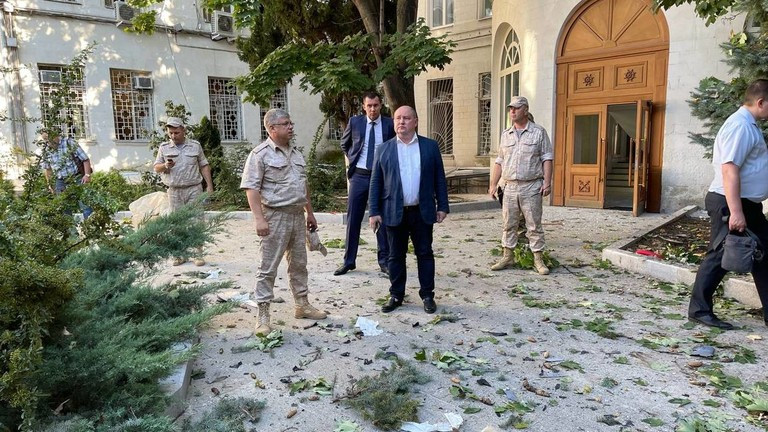 Guverner Krima: Petoro ranjeno u napadu na štab ruske flote u Crnom moru