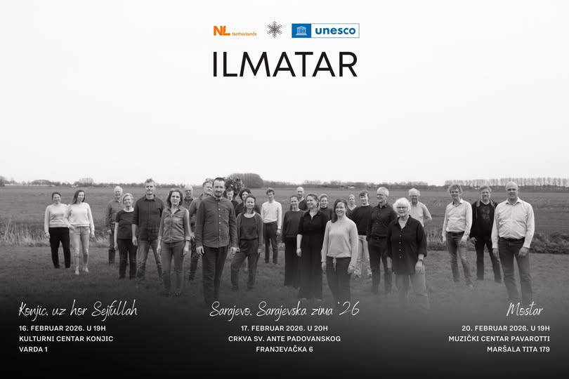 Nizozemski hor „Ilmatar" u petak nastupa u Pavarotti centru