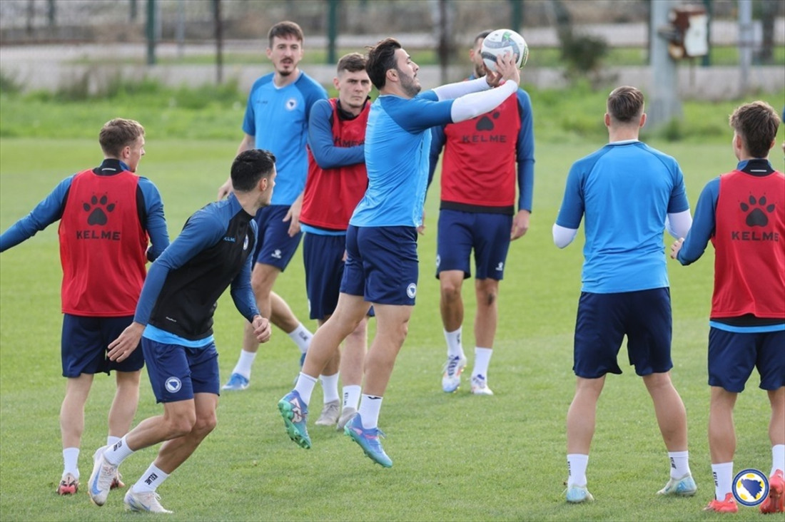 Fudbalski reprezentativci Bosne i Hercegovine spremni za meč s Mađarskom