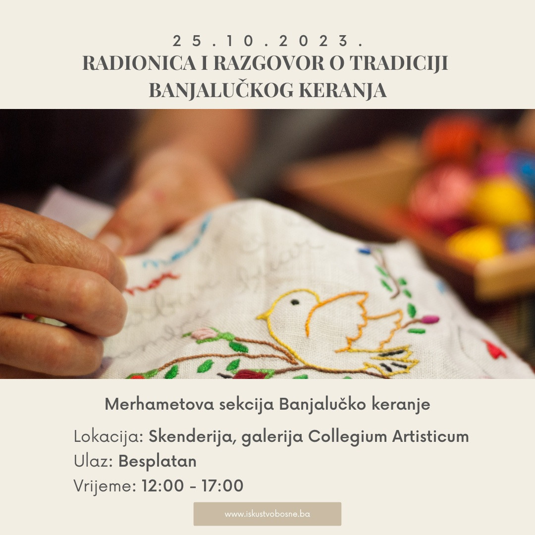 Banjalučka kera u Skenderiji - galerija Collegium Artisticum