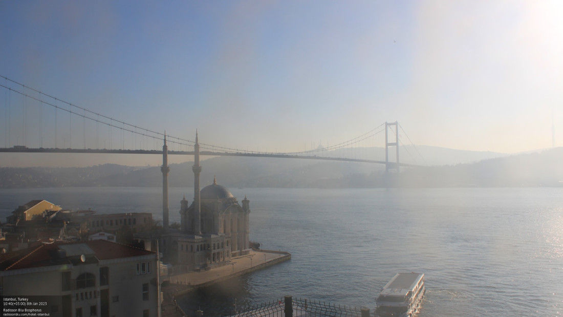 Obustavljena plovidba Istanbulskim kanalom zbog magle