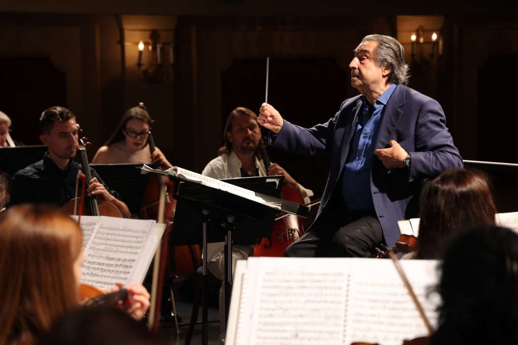Riccardo Muti diriguje na koncertu za 100. godišnjicu Sarajevske filharmonije