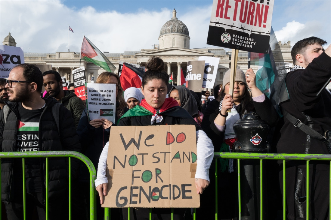 Demonstranti marširaju u velikim gradovima tražeći prekid vatre u Gazi
