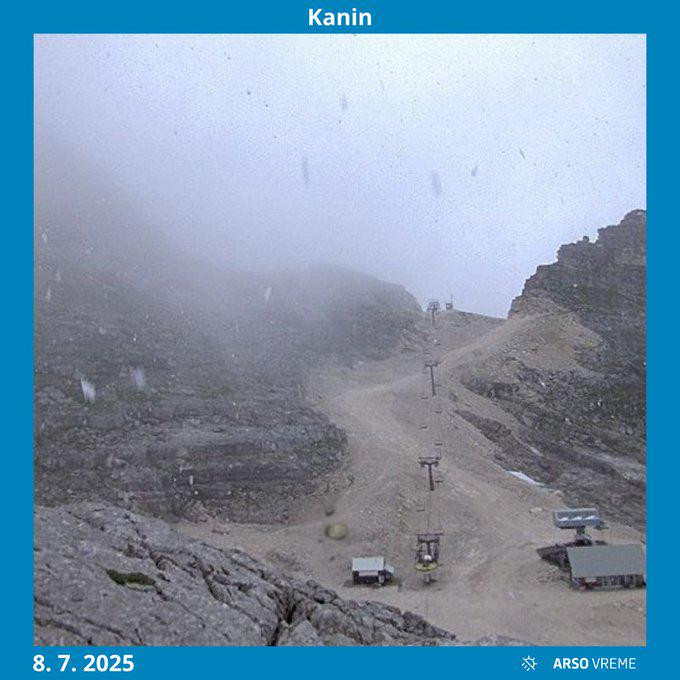 U Sloveniji pao snijeg