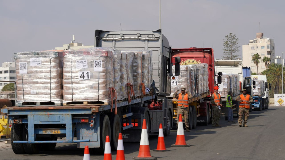 Kipar morskim putem poslao 1.200 metričkih tona humanitarne pomoći za Gazu