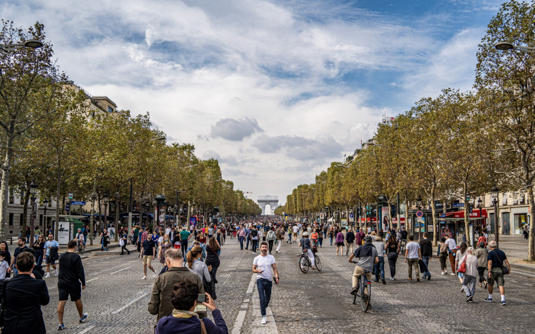 Jelisejska polja uskoro kao velika učionica za diktat