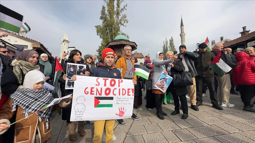 U Sarajevu protest podrške palestinskom narodu