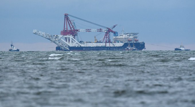 Ruski brod koji treba završiti Sjeverni tok 2 stigao u Dansku
